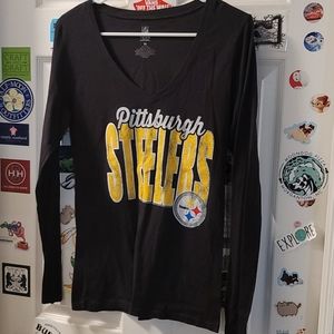 NFL Apparel Steelers Women's M Longsleeve